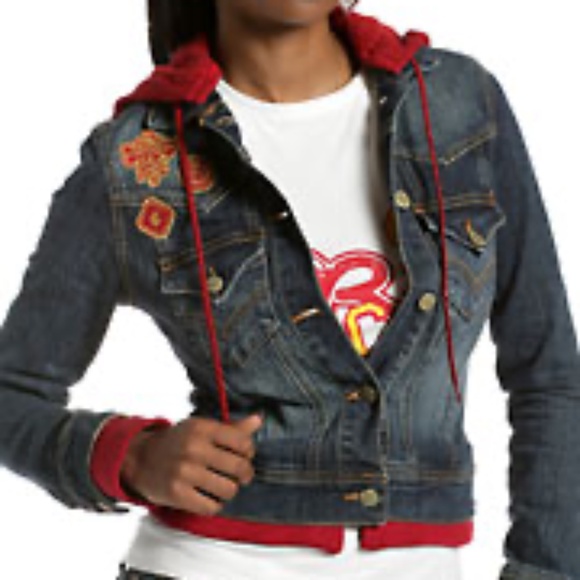 ROCAWEAR Denim 2-piece suit  Jacket and Crop Jeans PLUS SIZE 2X, 18 Y2K - Picture 3 of 17